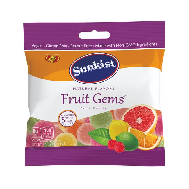 JB SUNKIST FRUIT GEMS BAG