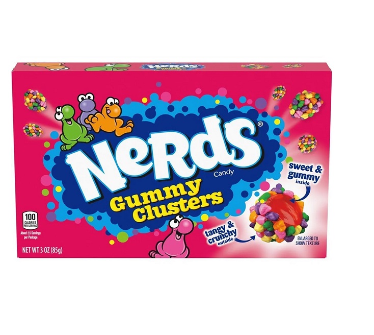 NERDS GUMMY CLUSTERS PARTY BOX