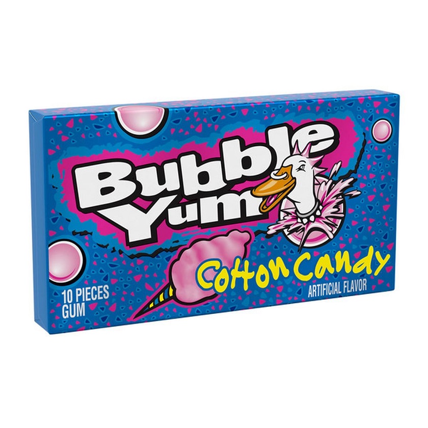 BUBBLE YUM COTTON CANDY BIG PACK
