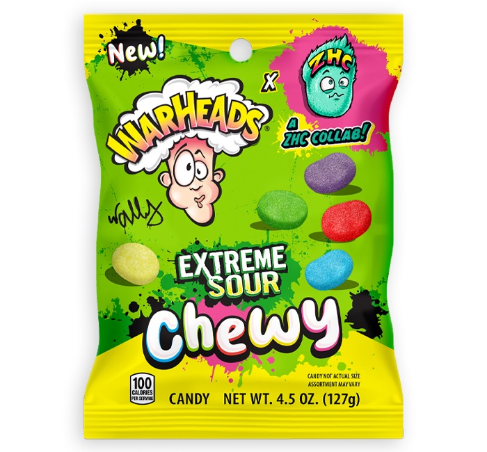 WARHEADS EXTREME SOUR CHEWY