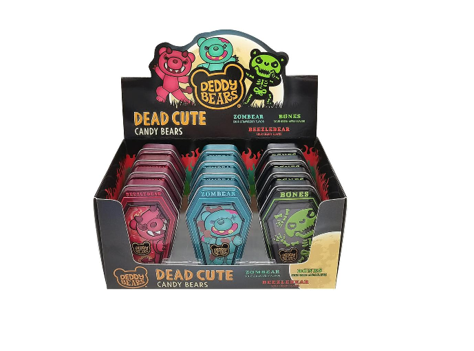 BOSTON DEDDY BEARS COFFIN TIN