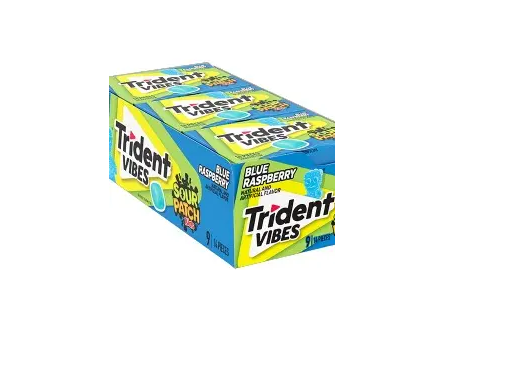 TRIDENT VIBES BLUE RASPBERRY