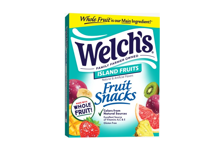 WELCHS FRUIT SNACKS ISLAND FRUIT