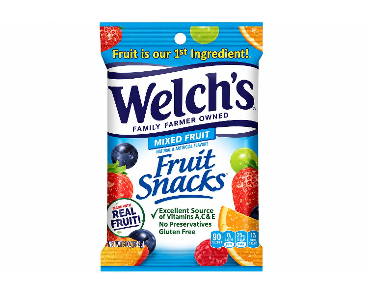 WELCHS FRUIT SNACKS MIXED FRUITS