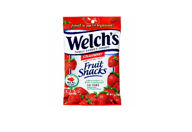 WELCHS FRUIT SNACKS STRAWBERRY