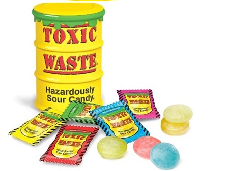 TOXIC WASTE YELLOW DRUMS
