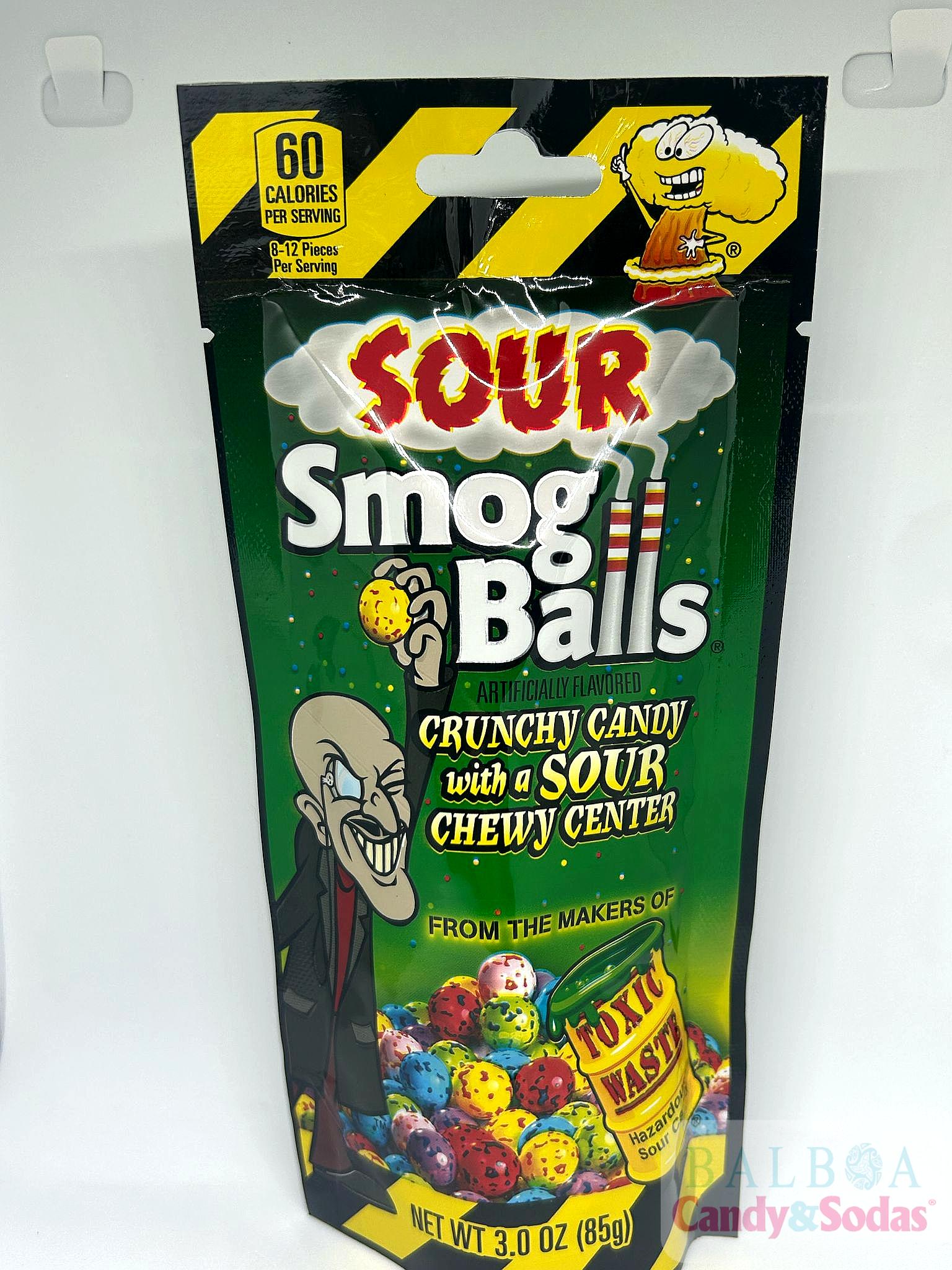 TOXIC WASTE BAG SMOG BALLS BAG