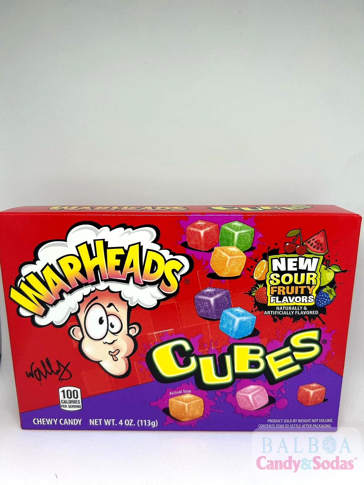 WARHEADS CHEWY CUBES BOX