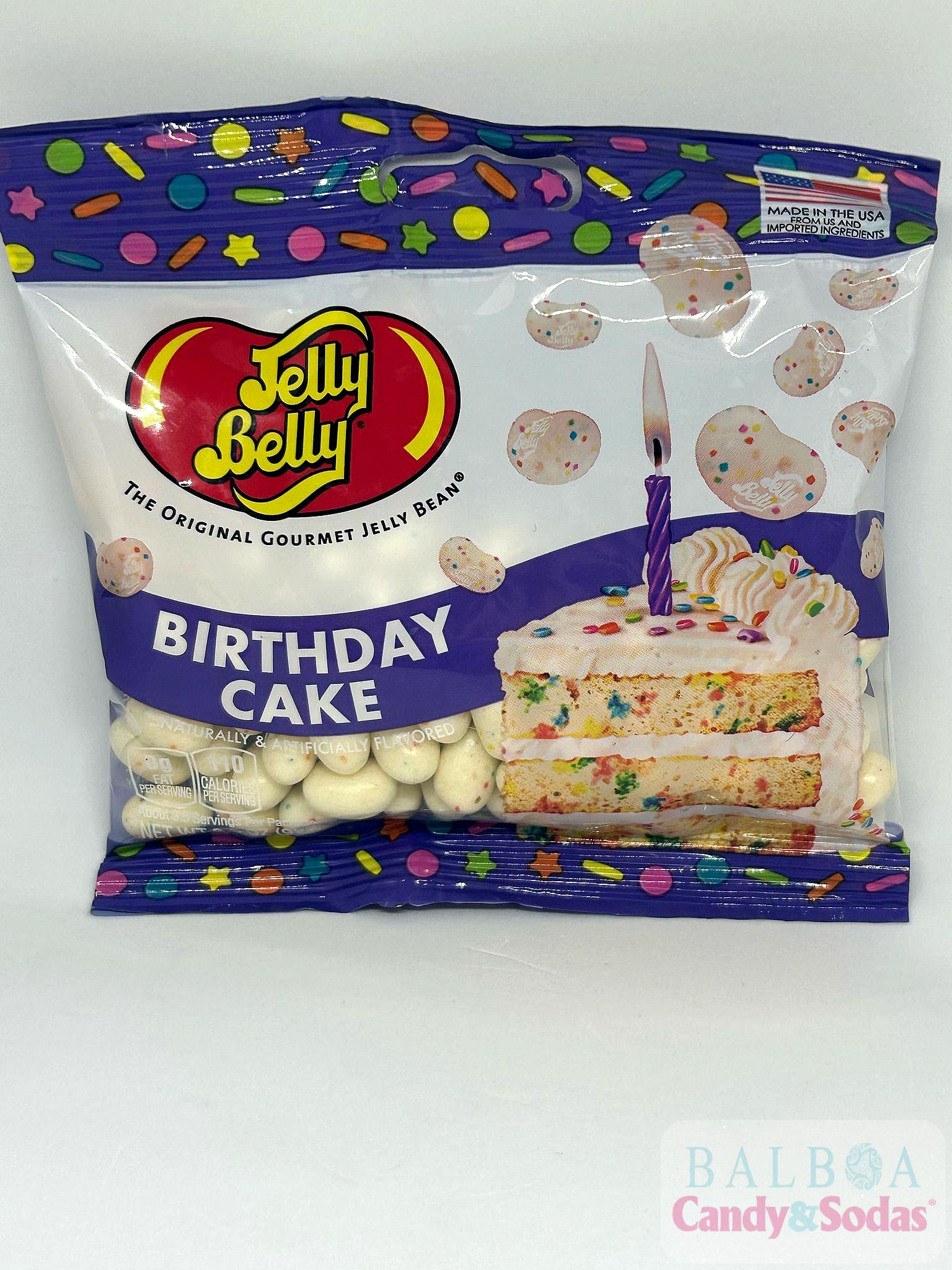 Jelly Belly birthday cake