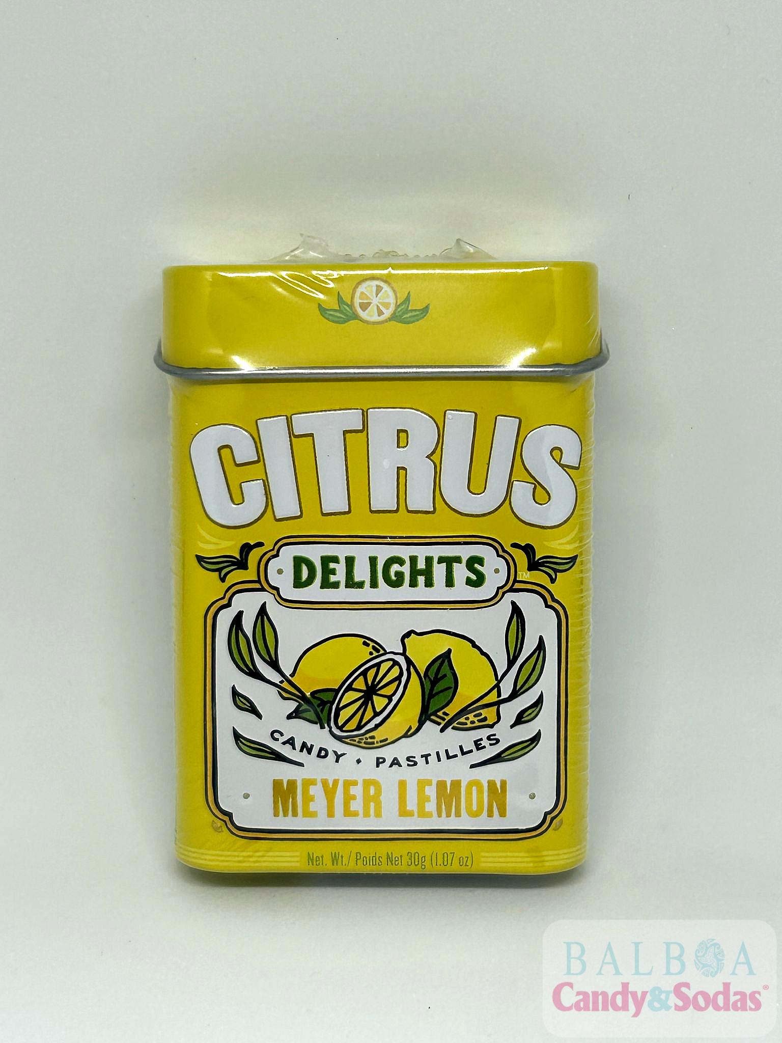 Citrus delights mints meyer lemon