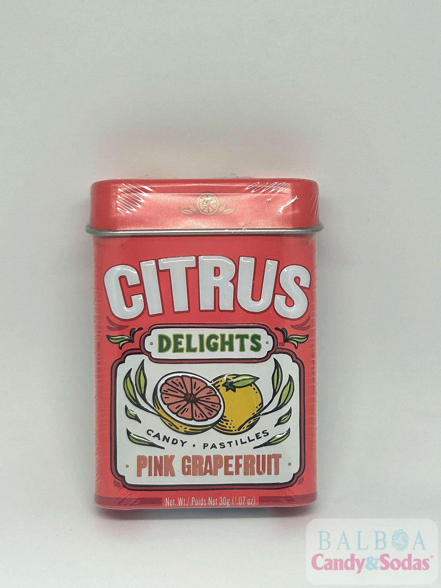 Citrus delights mints pink grapefruit