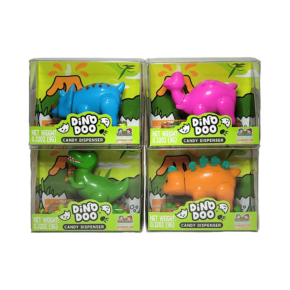 KIDS DINO DOO MINI CANDY DISPENSER