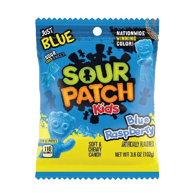 SOUR PATCH KIDS BLUE RASPBERRY BAG
