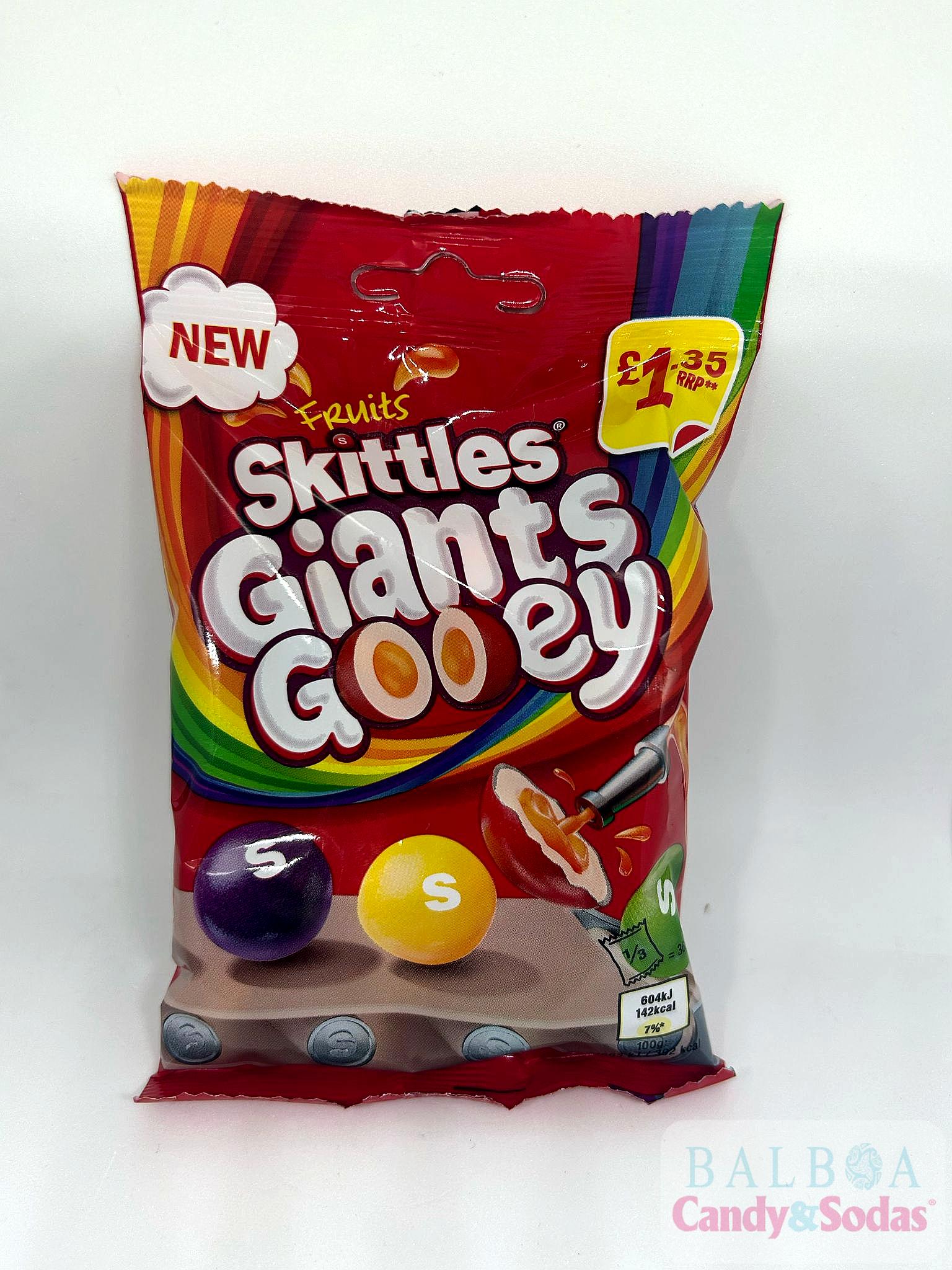 Skittles Giants gooey punch