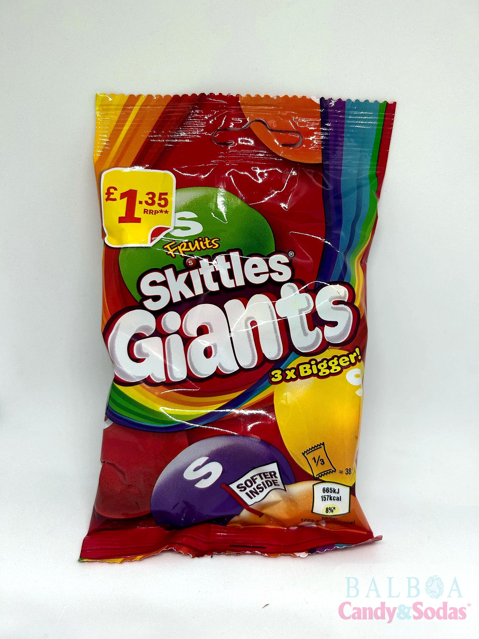 Skittles Giants Fruits Sweets Bag