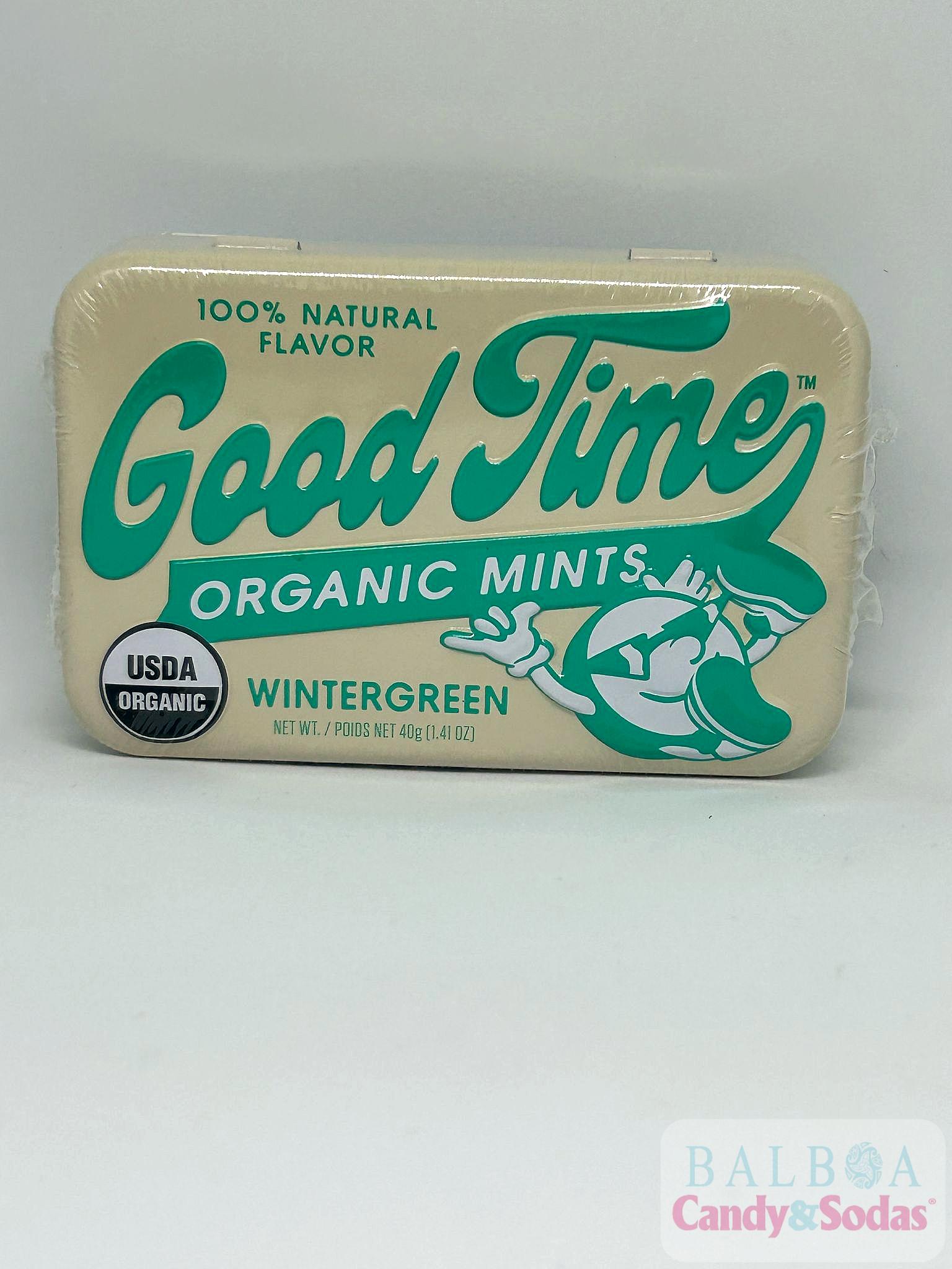 Good time organic mints wintergreen