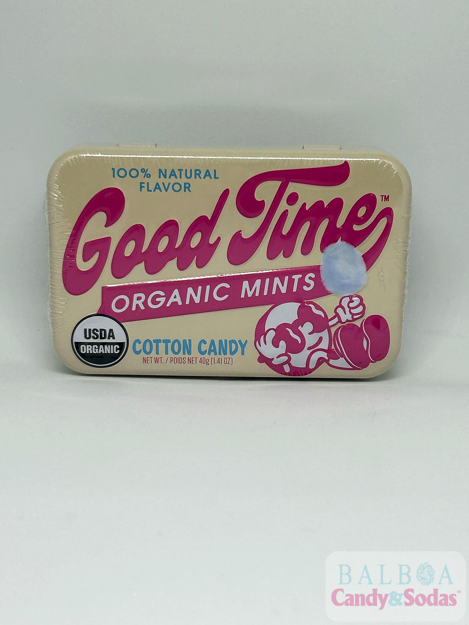 Good time organic mints cotton candy
