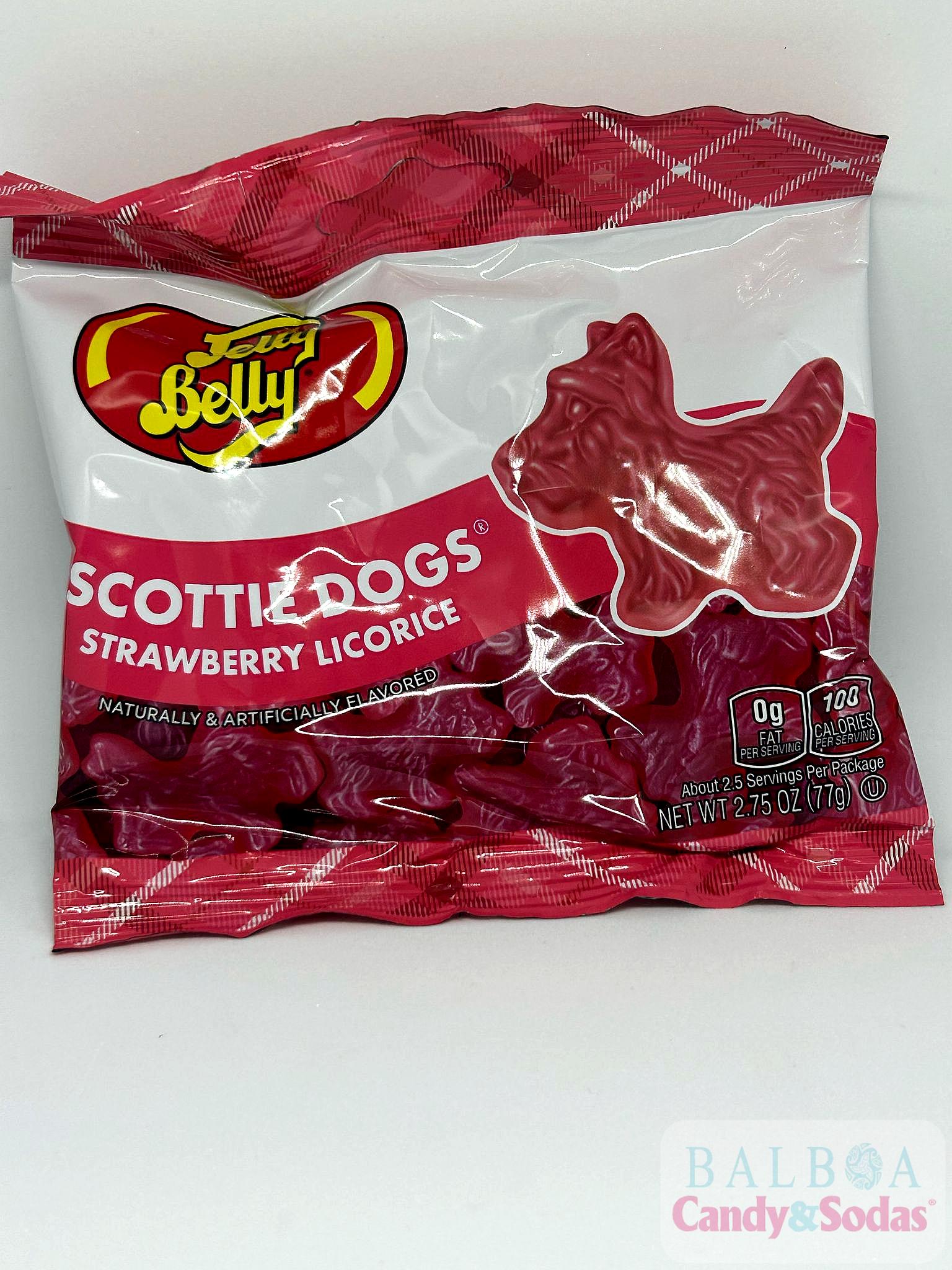 Jelly Belly scottie dogs strawberry